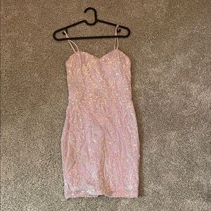 Sequin Homecoming Dress